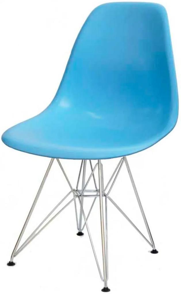 Cadeira Oia Decor Polipropileno Azul