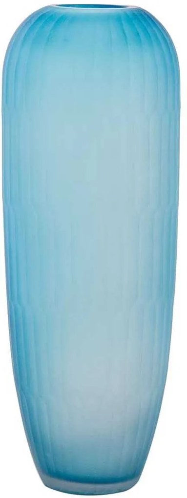 Vaso de Vidro Decorativo Blue II