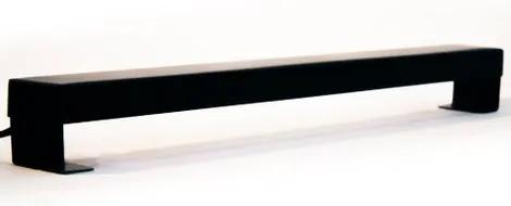 Arandela Slim c/ LED BIG Preto | Temp: 2700K Branco Quente |Tam: 90x3,5cm | Mod: Fit