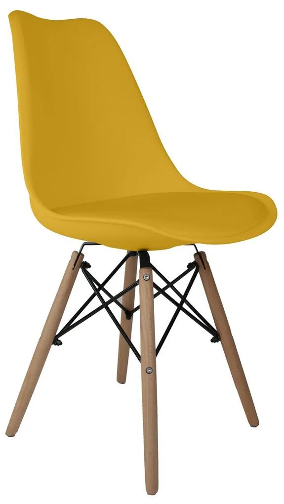 Cadeira Saarinen Amarela Dsw - Empório Tiffany