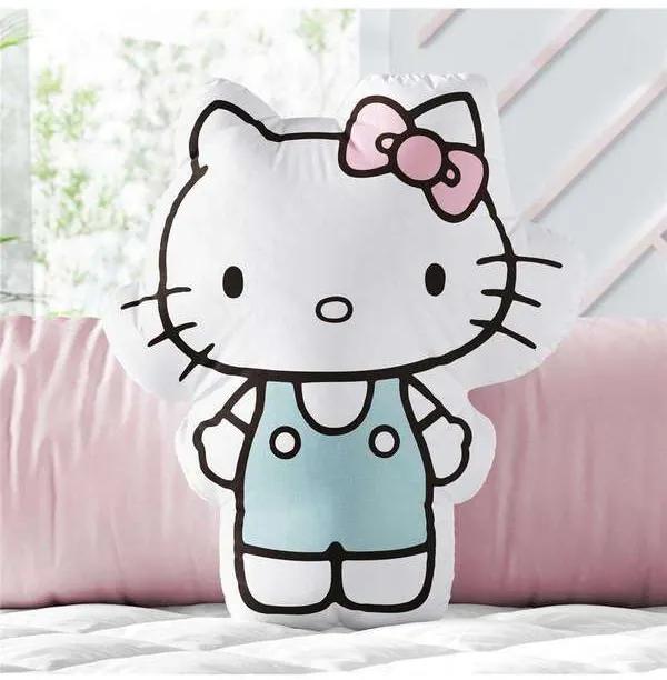Almofada Hello Kitty Boneca Estampa Sanrio Grão de