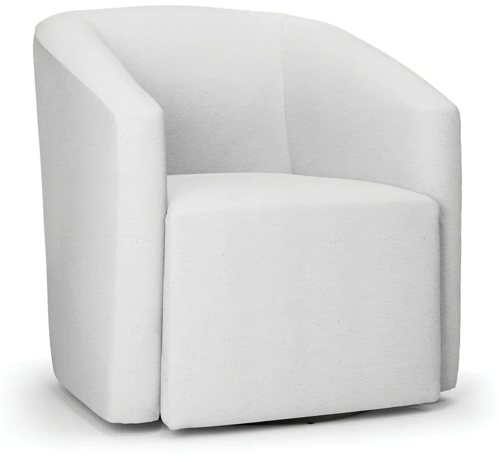 Poltrona Decorativa Base Giratória Kit 2 Stella Max Linho D03 - D'Rossi - A05 Cinza
