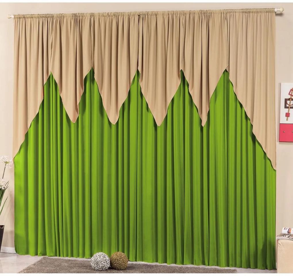 Cortina Jersey 2,00m x 1,60m - Tecido Malha Gel - Verde