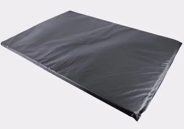 Colchonete Casal Para Visita Orthovida - 180X150X3 Cm (Preto)