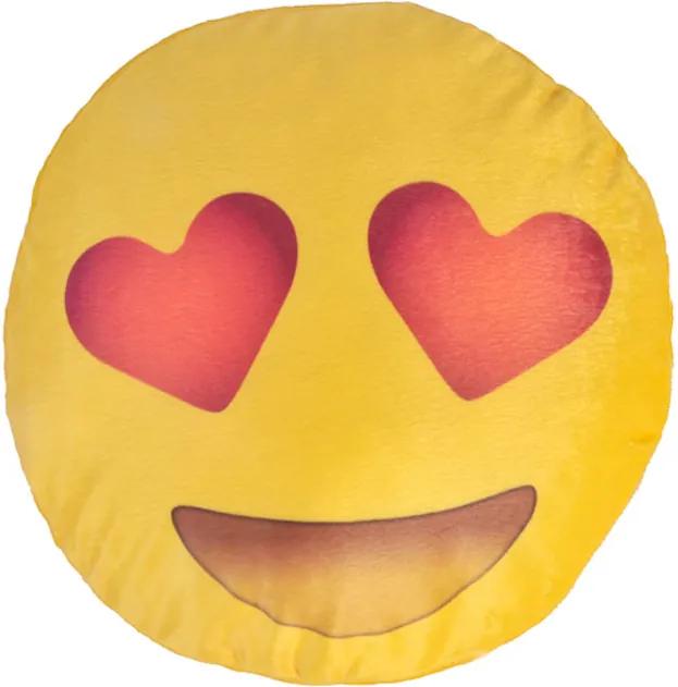 Almofada Emoji Apaixonado 40cm