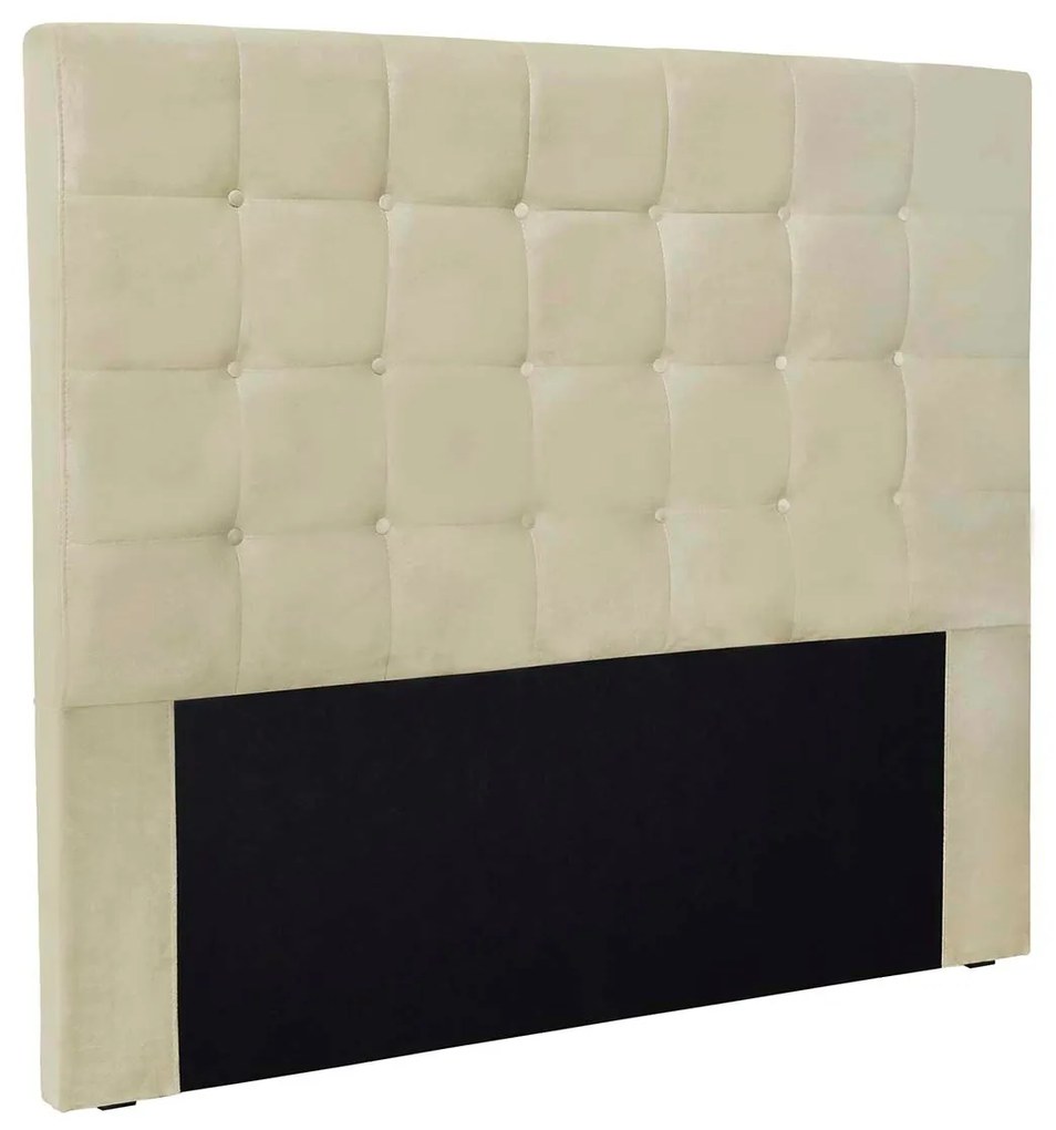 Cabeceira Estofada Polônia 140cm Casal Veludo - ADJ Decor