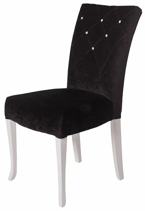 Cadeira de Jantar Annecy com Cristais - Wood Prime TA 10838