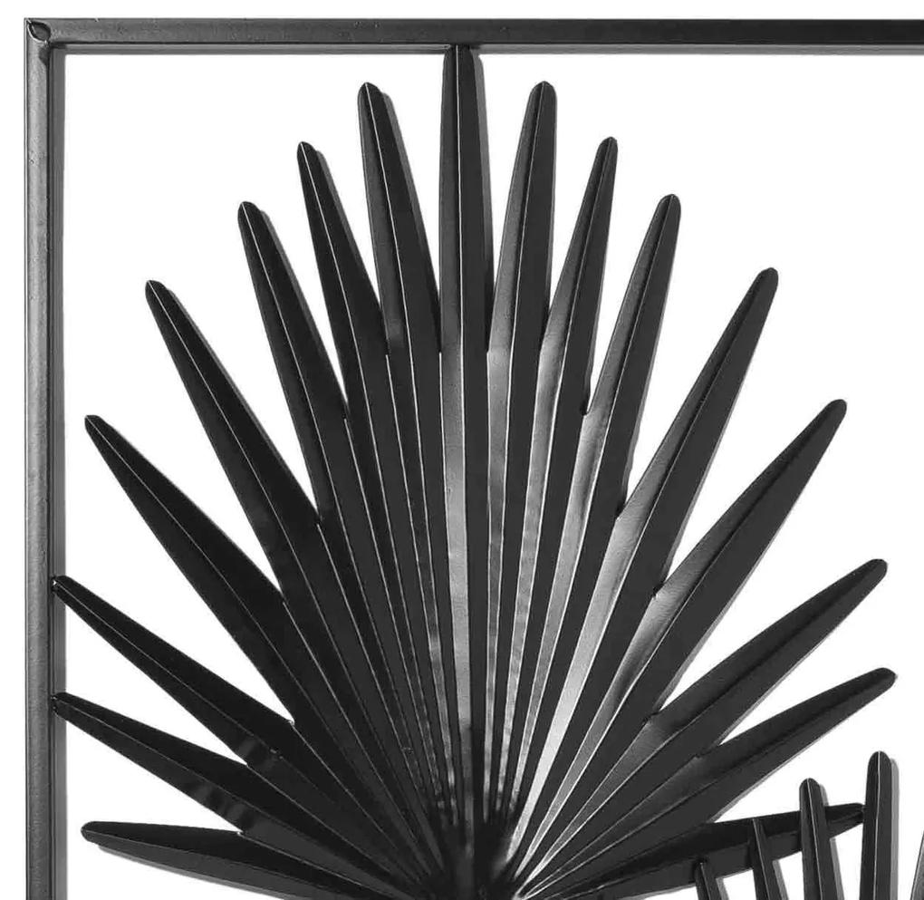 Adorno Decorativo de Parede Preto 65x45x1 cm - D'Rossi