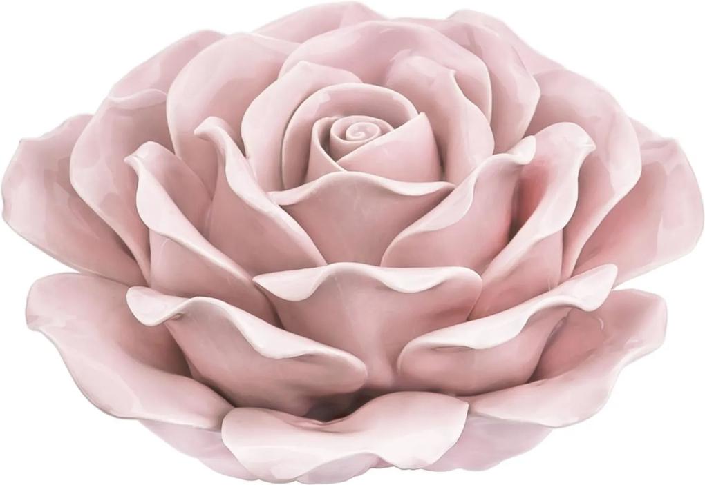 Flor Rosa em Cerâmica Mart