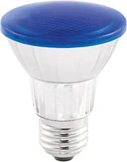 LAMP LED PAR20 COLOR GLASS 7W 45° LUZ AZUL STH6090/AZ