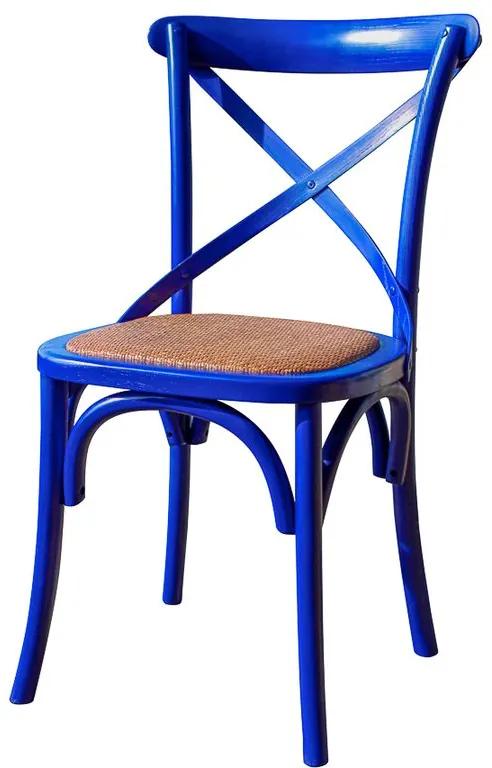 Cadeira de Jantar X Espanha com Rattan - Wood Prime TT 33251