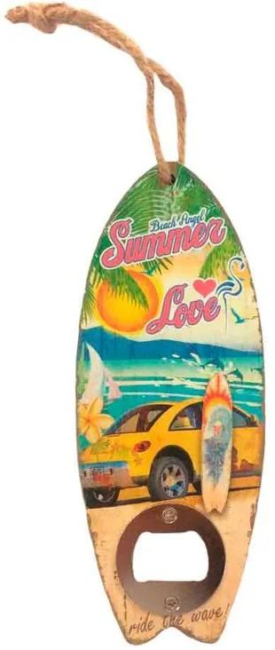 Abridor De Garrafa Para Parede Prancha De Surf Summer Love