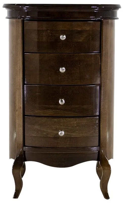 Barrica Clássica Paris 4 Gavetas - Wood Prime SM 25395