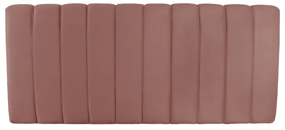 Cabeceira Painel Olivia Queen 160 cm Veludo - D'Rossi - Rose