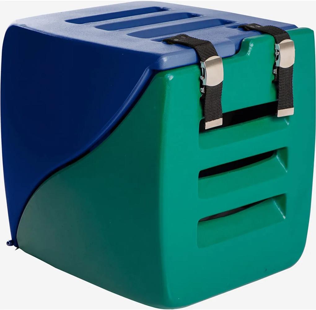 Caixa Happy Box Azul E Verde Charlie Pet