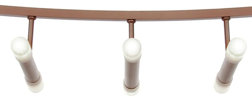 Pendente Flash Linear Curvo 17X32X120Cm Tubo Ponteira Dupla Acrílico M... (BRANCO)