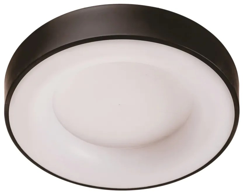 Plafon Dandi Ø34X09Cm Led 16,4W Bivolt | Usina 19000/34 (DR-V - Dourado Escovado, 4000k)