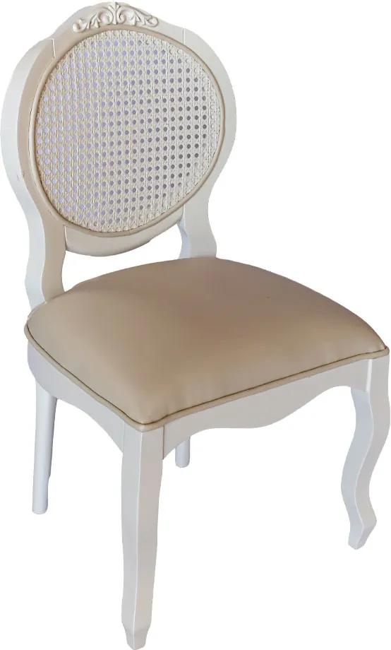 Cadeira Infantil Arabesque s/ Braço - Branco Provençal Kleiner Schein