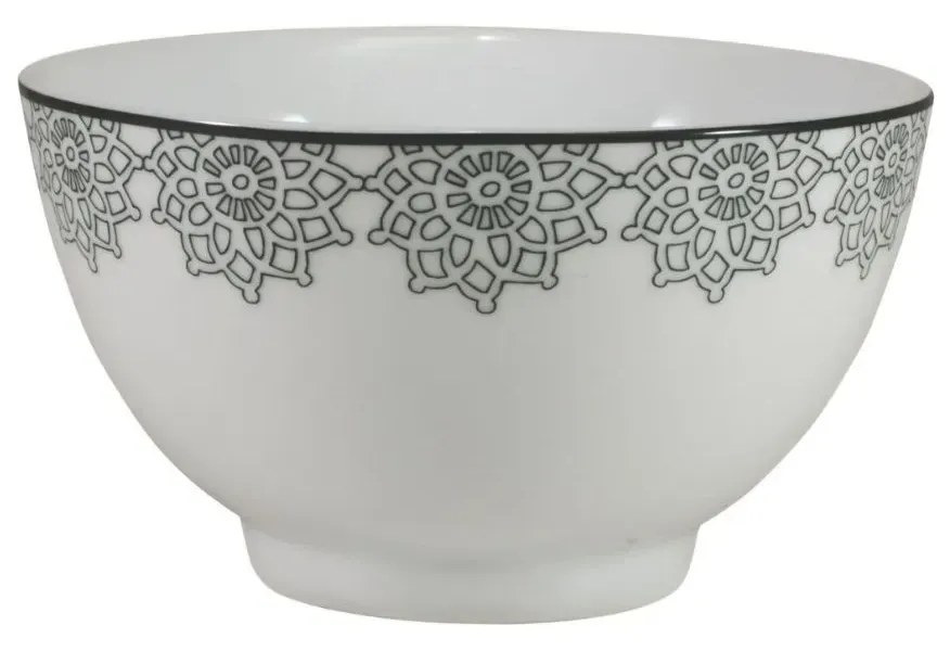 Bowl 500Ml Porcelana Schmidt - Dec. Tais 2247