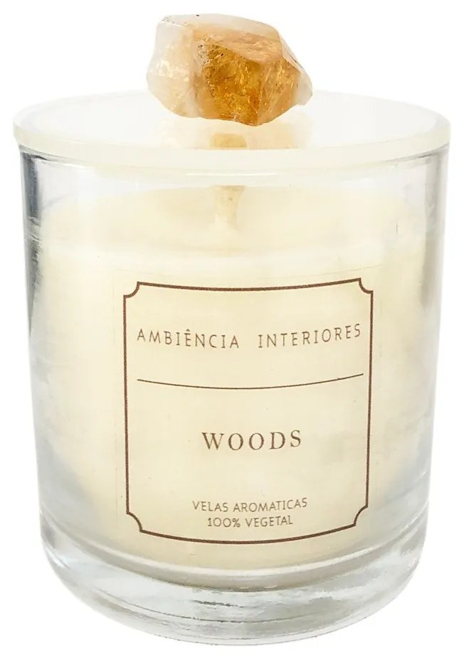 Vela Aromática Woods - Citrino  Citrino