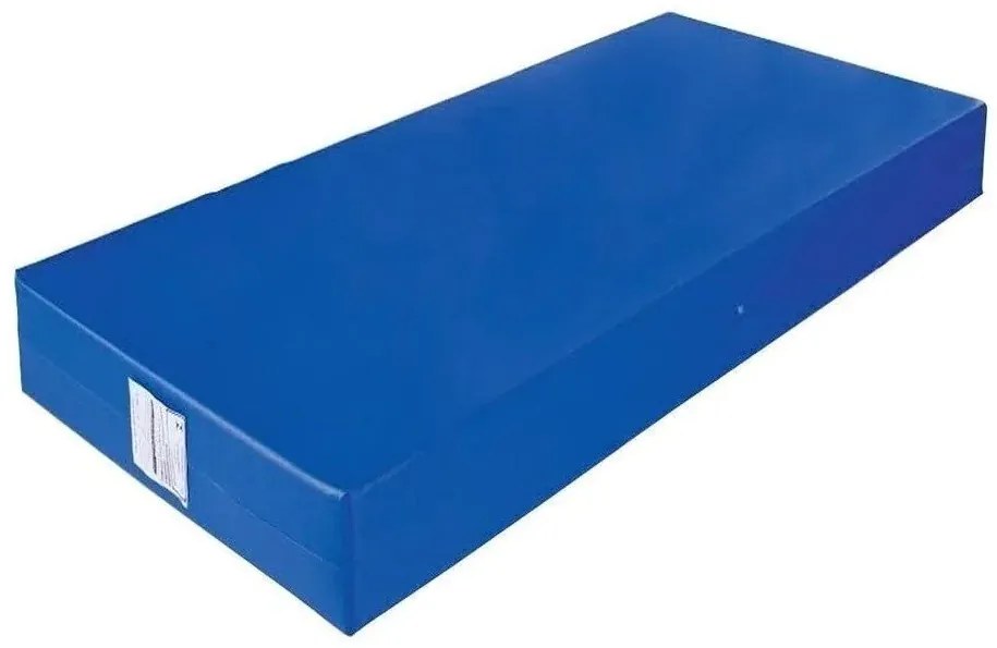 Colch�O D28 Solteiro Orthovida Courvin 180X80X13Cm (Azul)