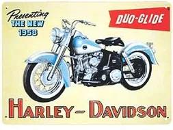 Placa Decorativa em MDF Harley Davidson DUO