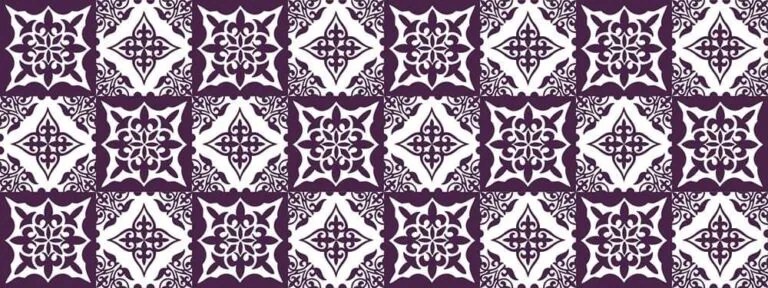 Adesivo Infinit purple - Conjunto com 24 peças