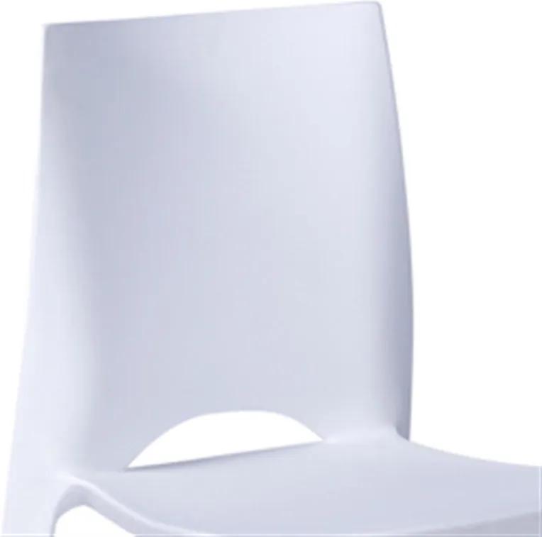 Cadeira Nápoles sem Braços em Polipropileno Branco