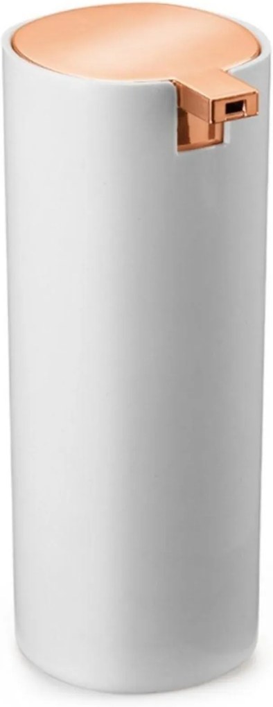 Dispenser para Sabão Líquido em Plástico 17cm Branco – Arthi