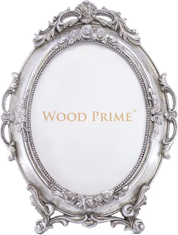Porta-Retrato Oval 15x20 Dourado - Wood Prime 35208