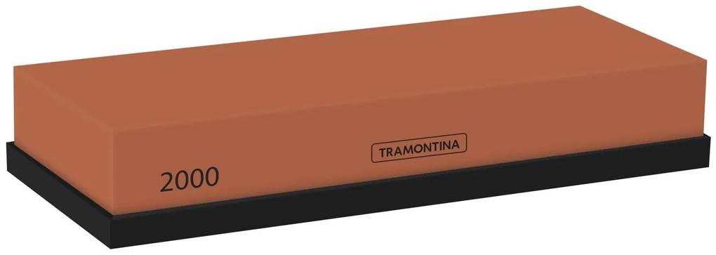 Pedra para Afiar Tramontina Profio com Granulação 2000 e Suporte Emborrachado - Tramontina  Tramontina