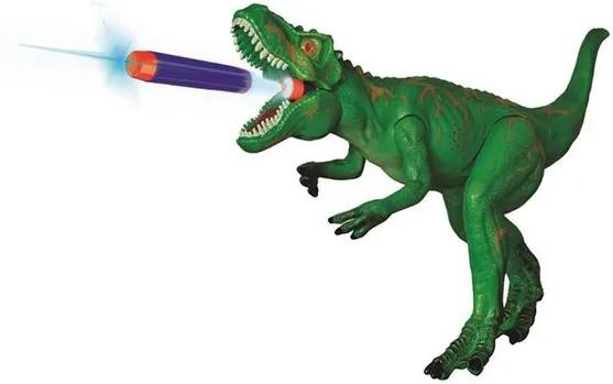 Dinossauro Dino Blaster c/ luz e som Marrom Multikids - BR102 BR102
