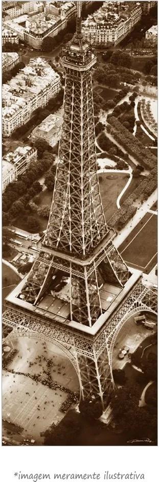 Poster Torre Eiffel - Vs Sépia (60x20cm, Apenas Impressão)