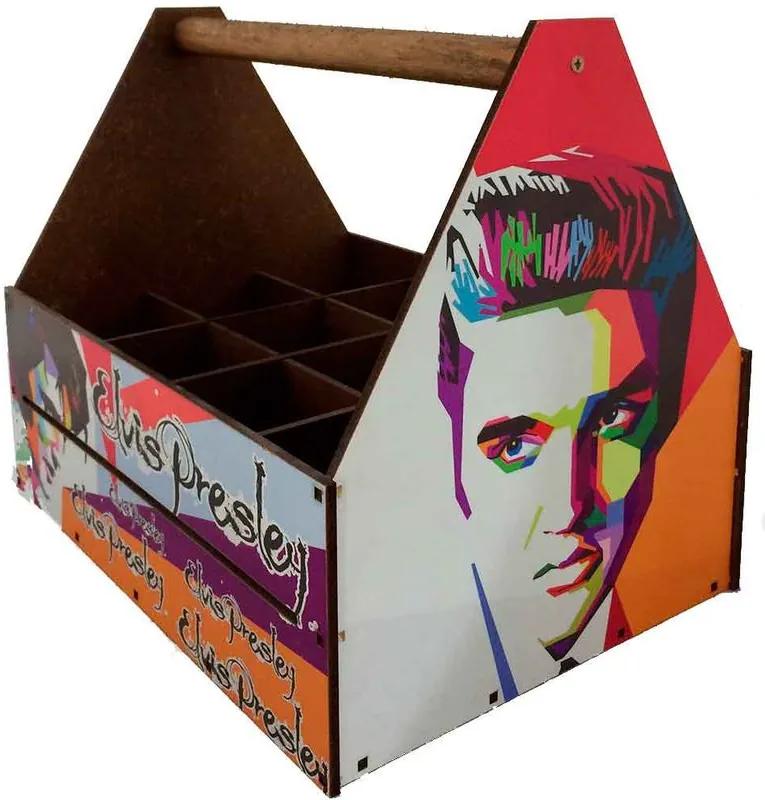 Caixa Com Divisórias Elvis Presley