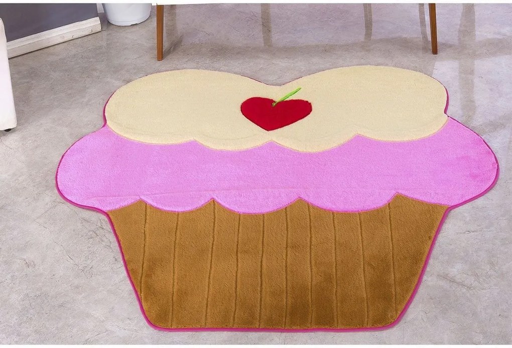 Tapete Infantil Big Cupcake - 1,27m x 1,17m