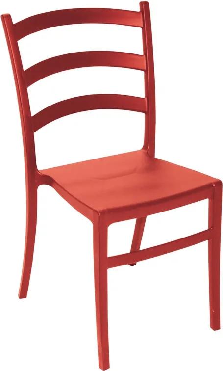 Cadeira Nadia sem Braço Vermelho Summa - Tramontina