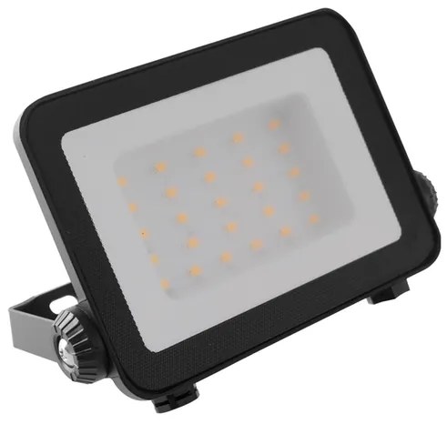 Projetor Led Preto 30w 3000k Ip65 100 Floodlight Compact