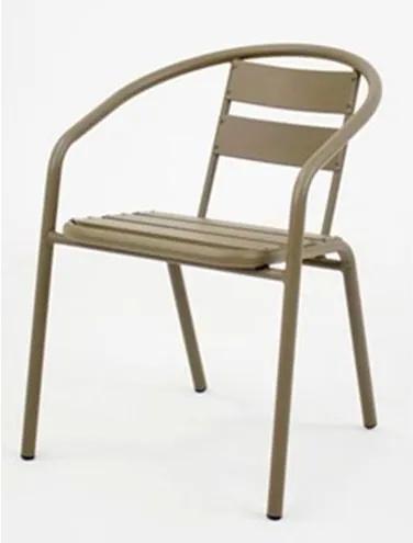 Cadeira Fun em Aluminio Capuccino - 58397 - Sun House