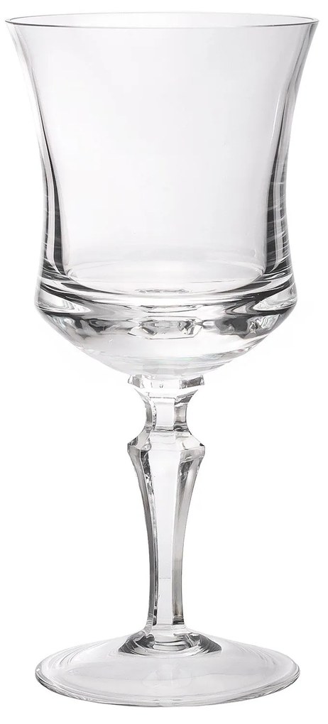 Taça de Cristal Lapidado P/ Vinho Branco 330ml Incolor