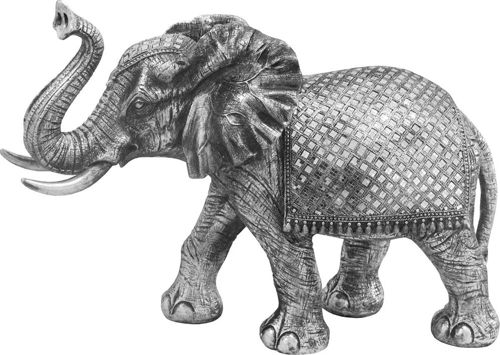 Escultura Em Resina Elefante