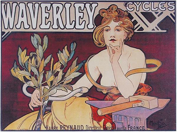 Tela Impressa Waverley Cycle