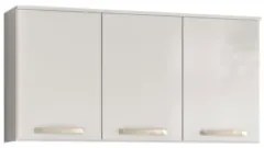 Armário de Cozinha Aéreo 120cm Nicy N03 Branco - Mpozenato