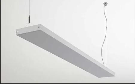 luminária pendente FLAT branca 3.5m s/led Ilunato ZZ109 - Especial