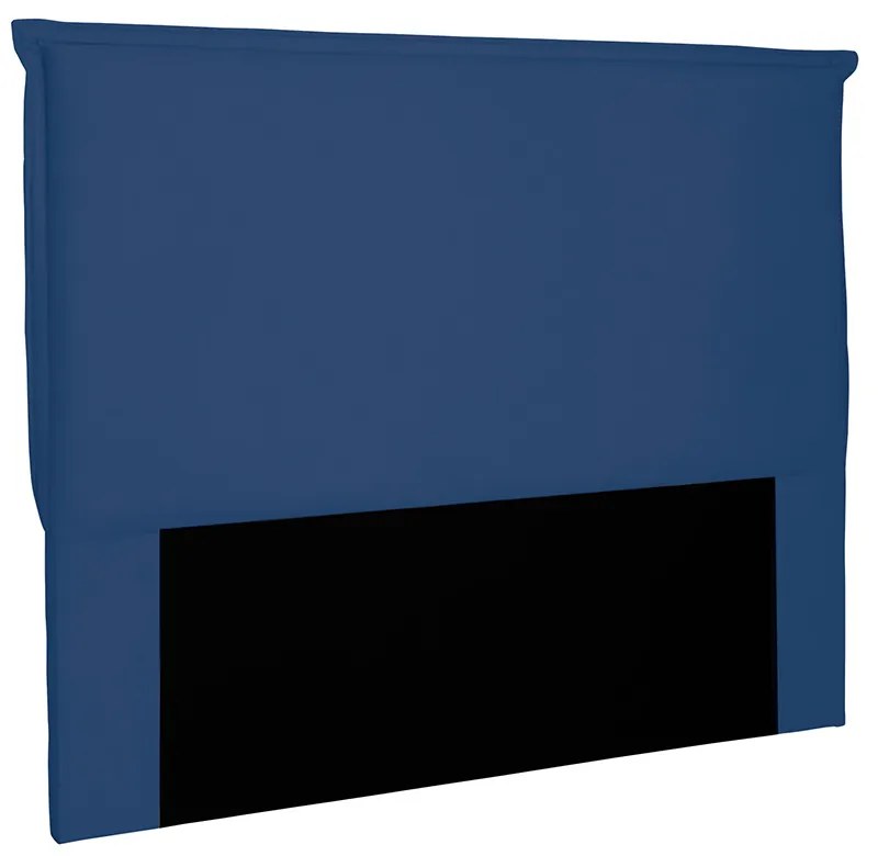 Cabeceira Garden Para Cama Box Solteiro 90 cm Suede Azul Marinho - D'Rossi