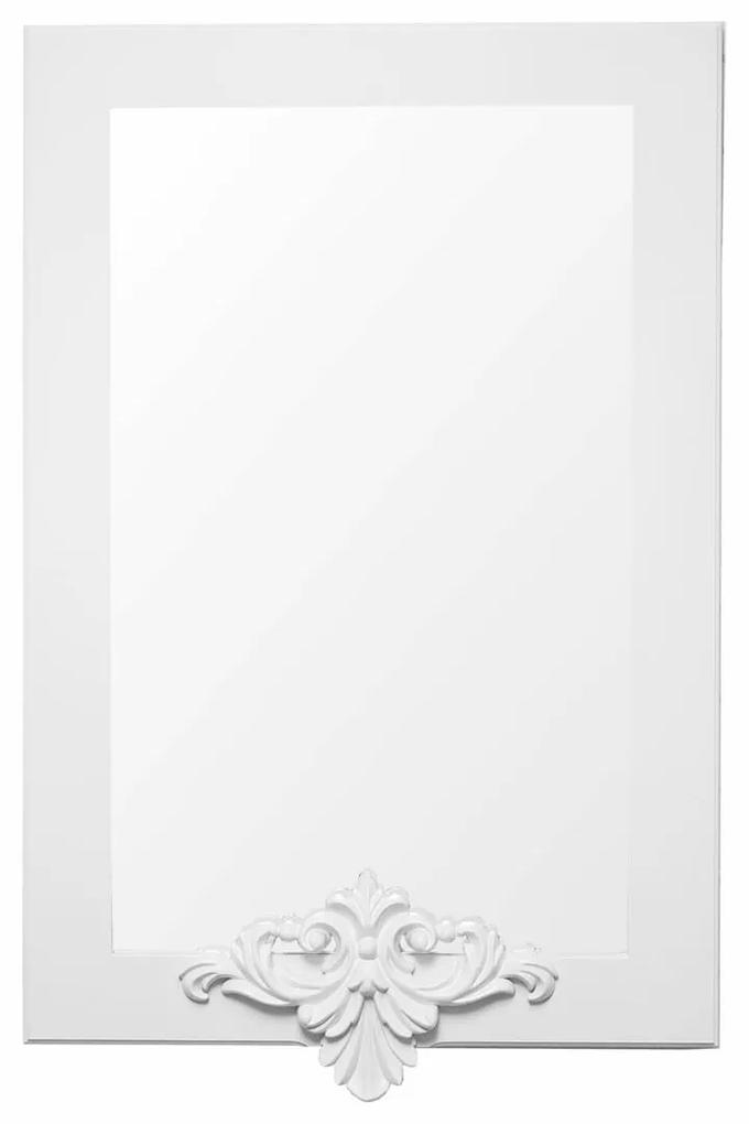Espelho Lavanda Retangular - Branco Provençal Kleiner Schein