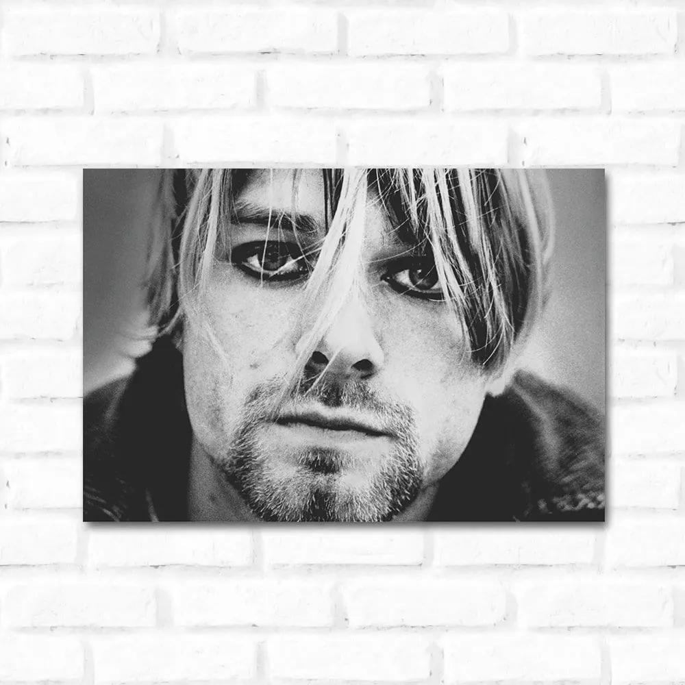 Placa Decorativa kurt Cobain