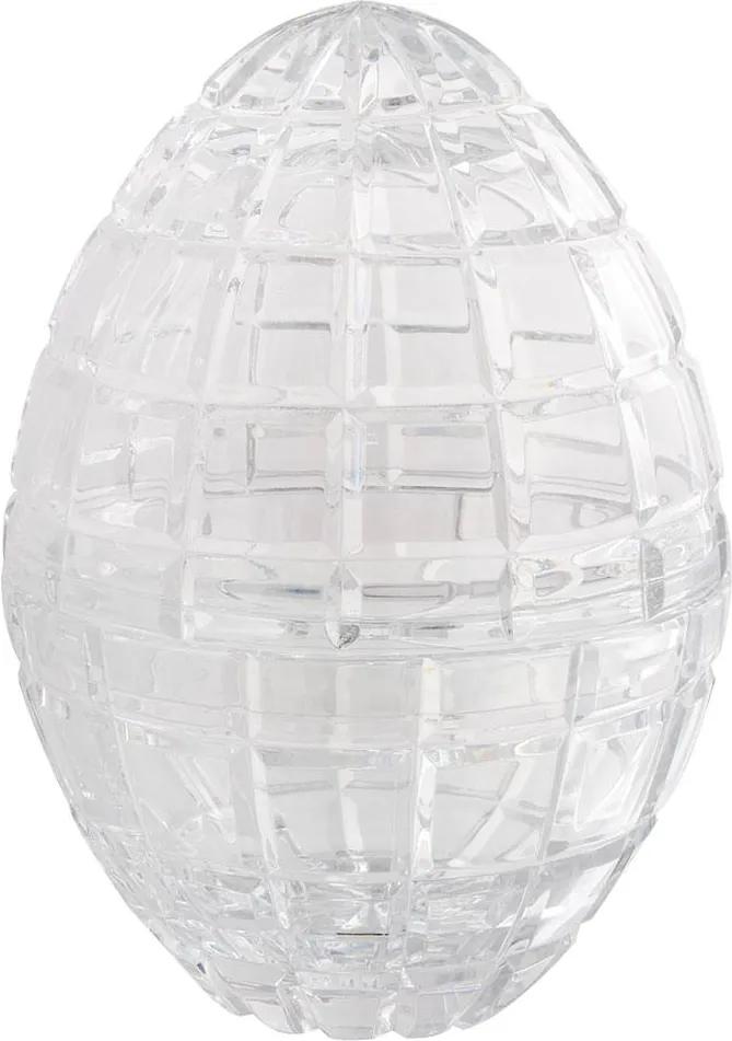 Petisqueira de Cristal Transparente Lodz