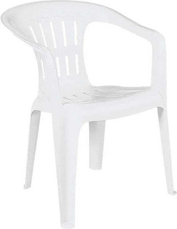 Cadeira Plástica Tramontina Atalaia, com Braço, Branca - 92210010