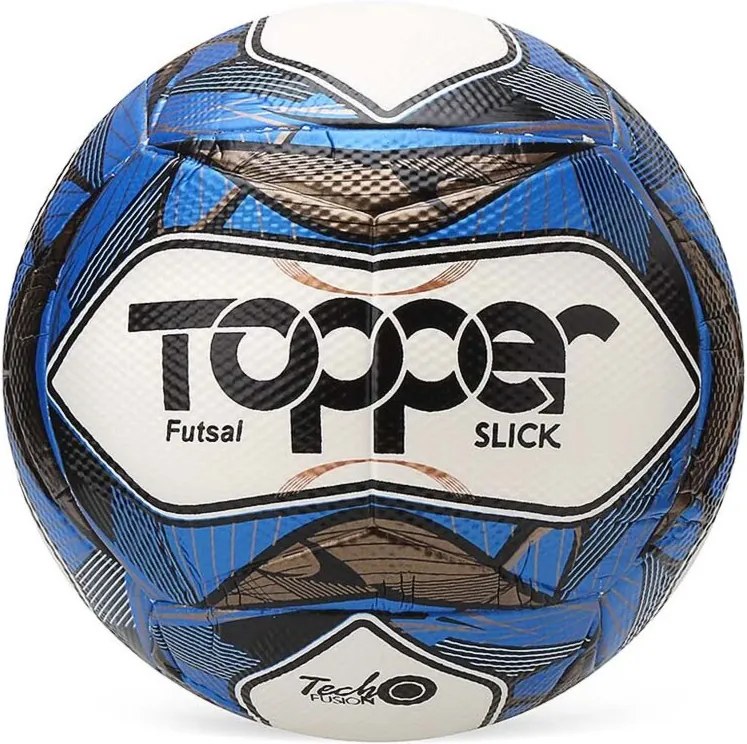 Bola Futsal Topper Slick II TP19 Azul