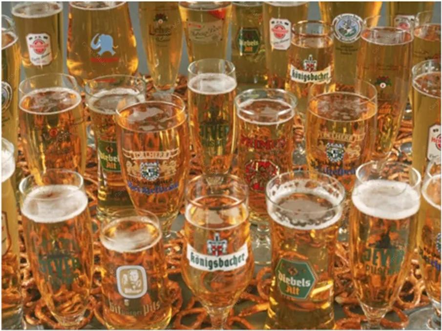 Placa Decorativa Canecos de Cerveja Média em Metal - 30x20cm